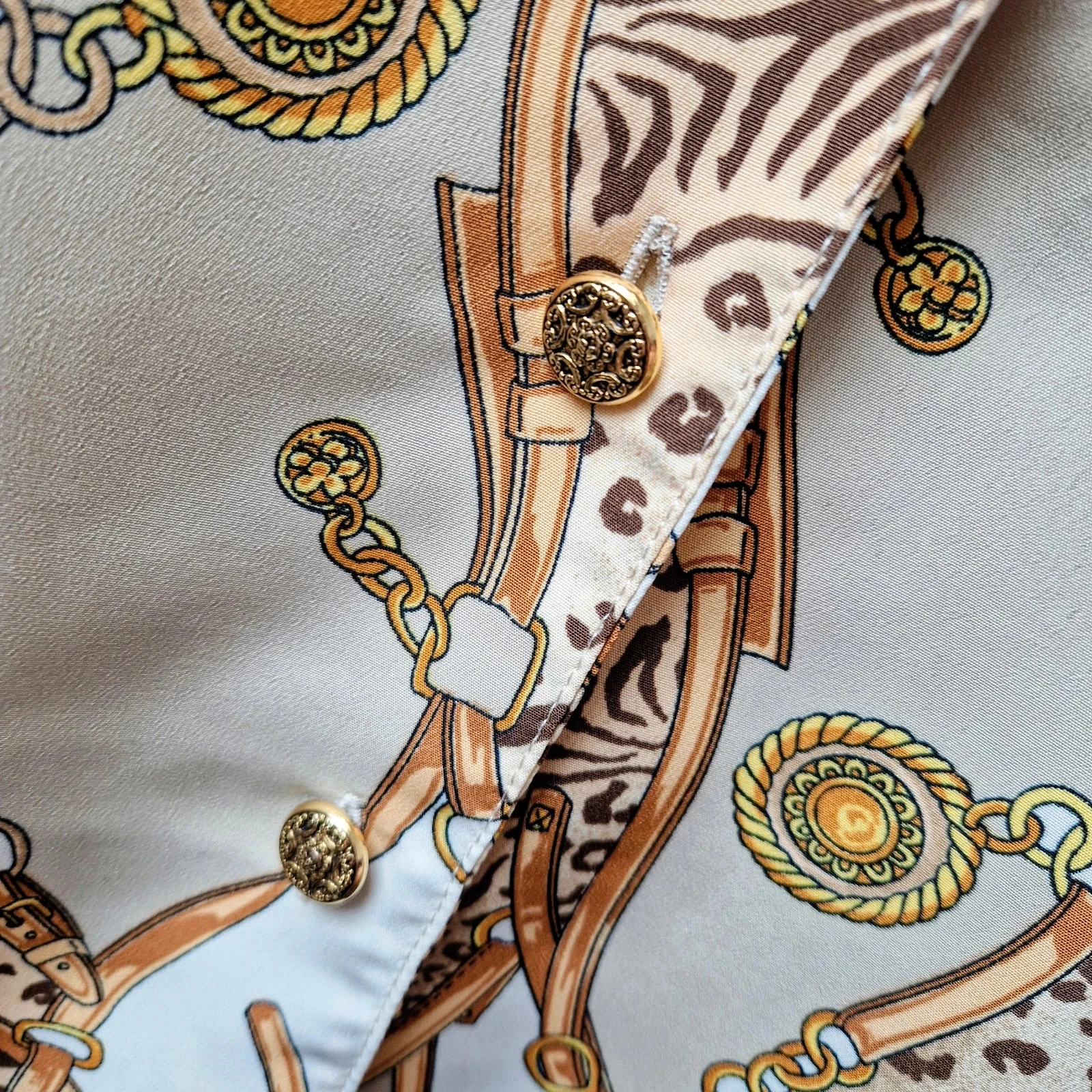 Vintage blouse Maat 42 – photo 3